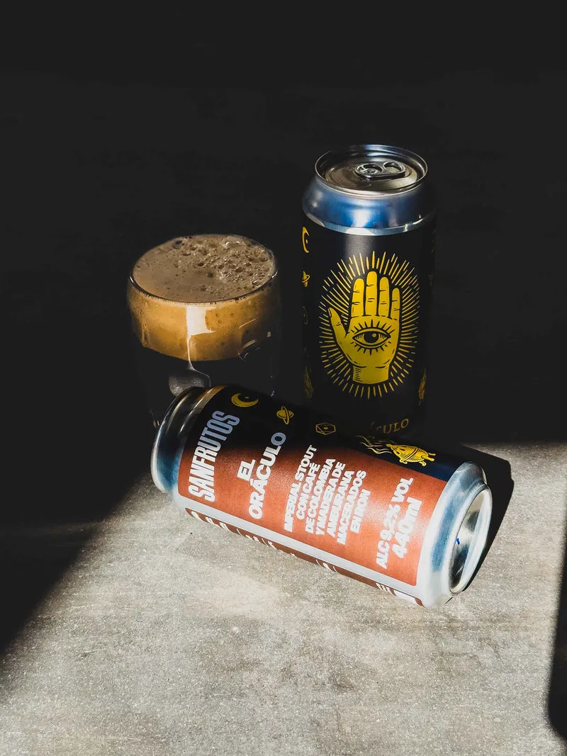 EL ORÁCULO - Imperial Stout con Café de Colombia y Madera de Amburana Maceradas en Ron