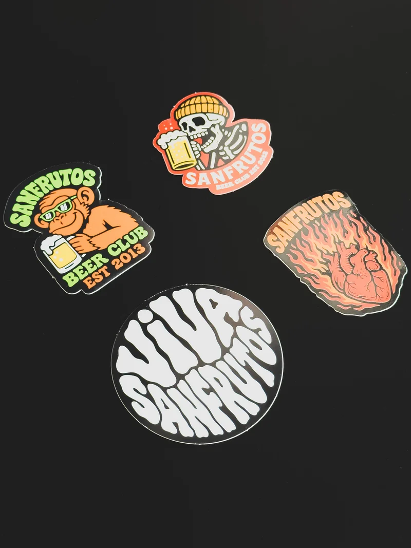 PACK STICKERS SANFRUTOS
