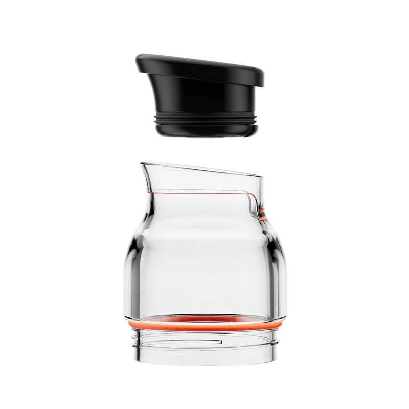 Accessories | Casa Carafe Clear Top - Black