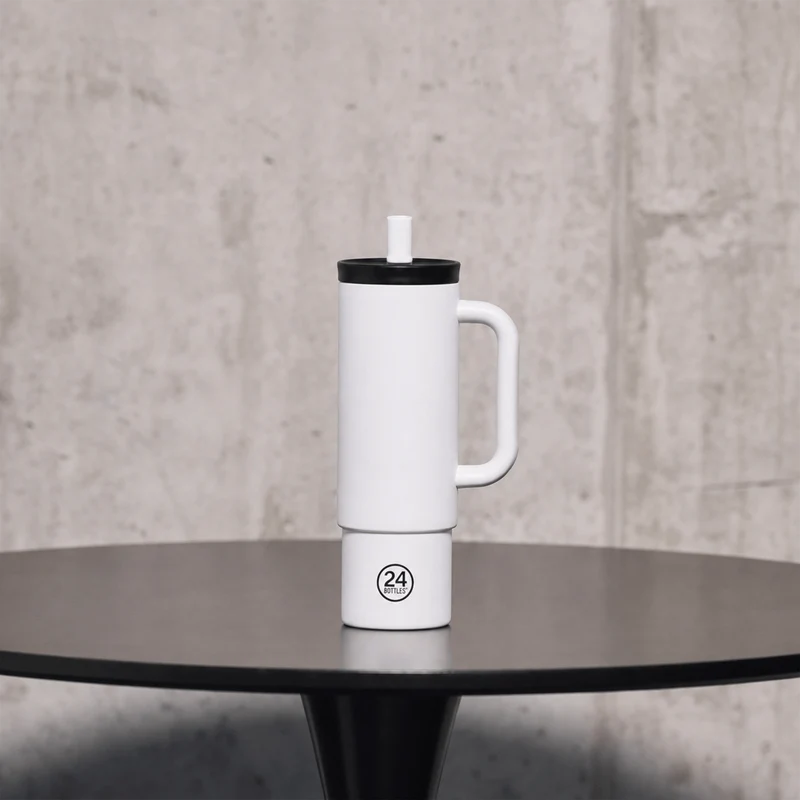 Straw Cup | Ice White - 800 ml