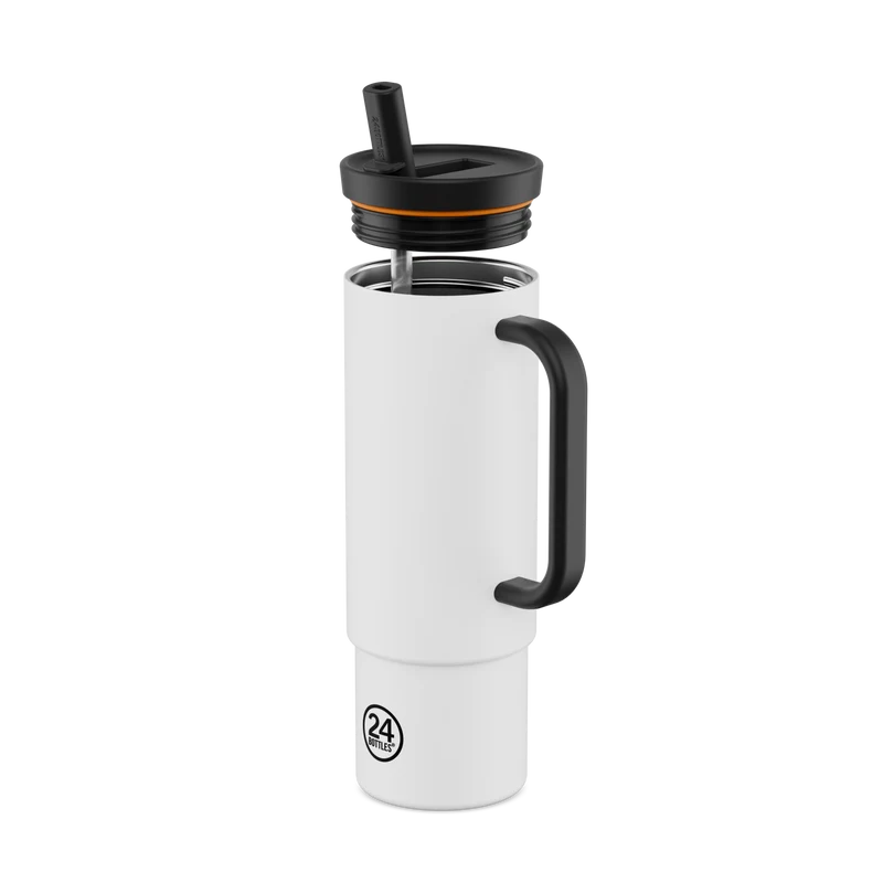 Straw Cup | Ice White - 800 ml