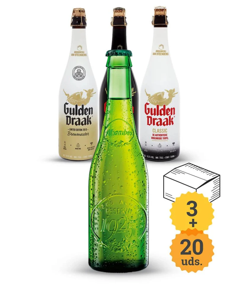 Alhambra + Dragón de Oro Belga