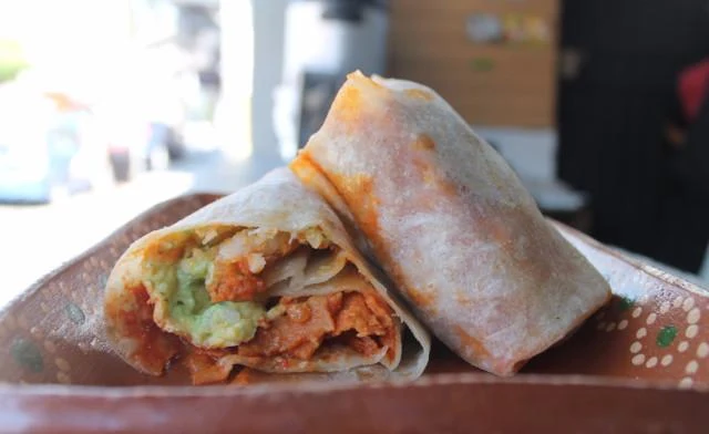 Burrito de Chilaquiles Verdes