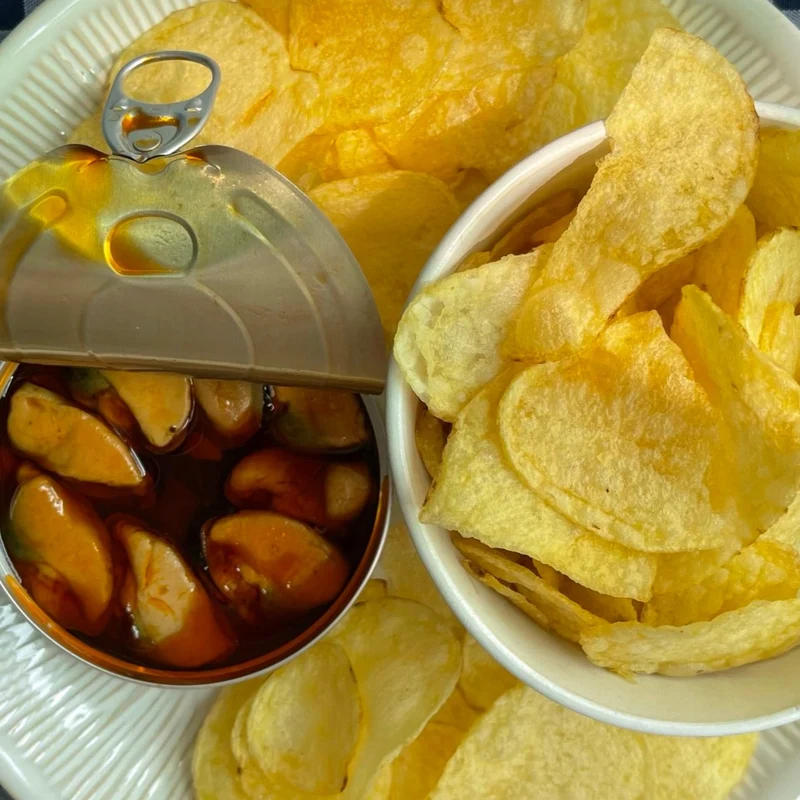 Mejillones en escabeche 6/8 piezas grandes 110g