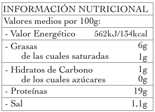 Chipirones rellenos en su tinta 110g