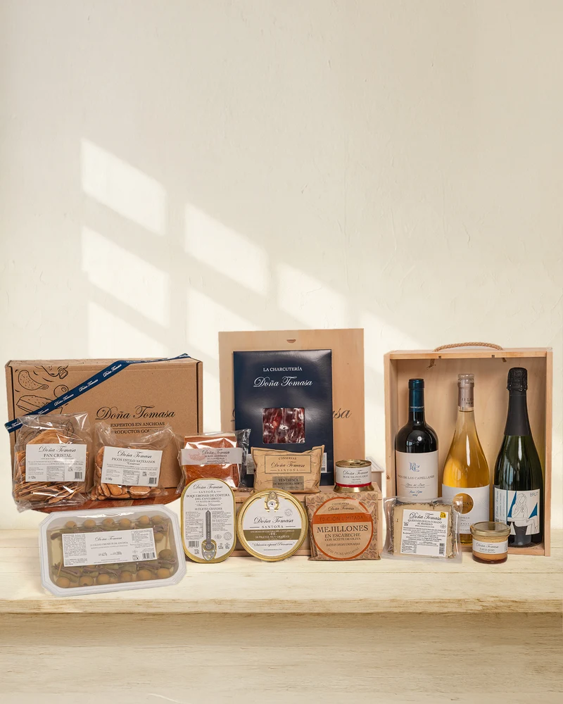 Cesta de Navidad "A Nuestra Salud"