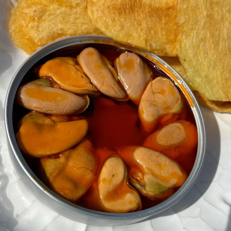 Mejillones en Escabeche Picantes (8/12 piezas) 110g
