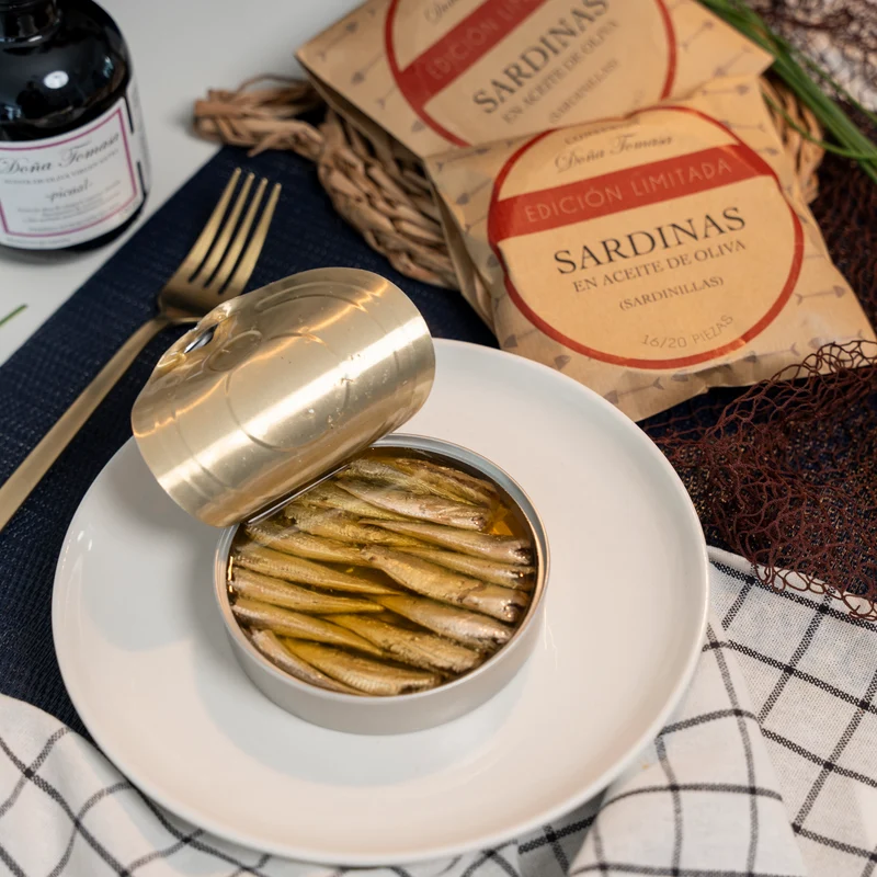 Sardinas en Aceite de Oliva (16-20 piezas) 110g