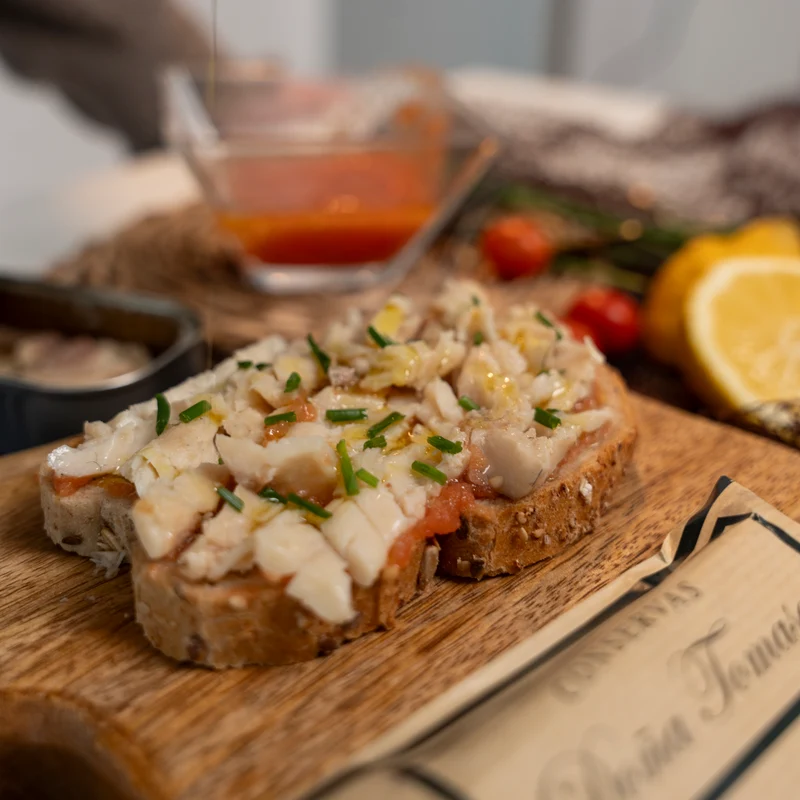Filetes de Lubina en aceite de oliva 120g
