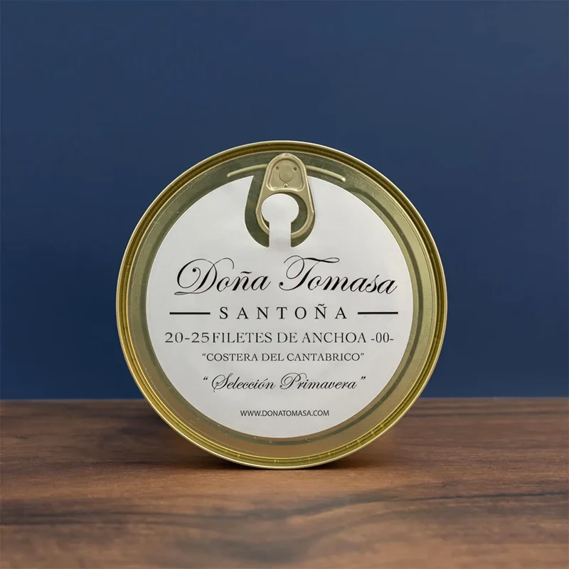 Anchoas Selección "00" (20-25 filetes muy grandes) 275g