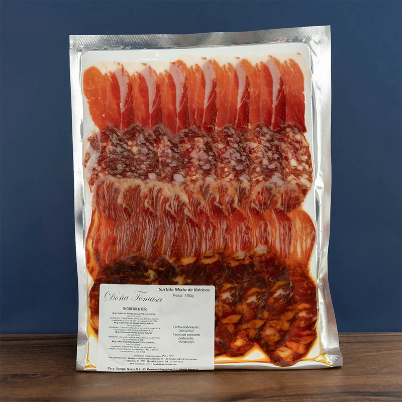 Surtido Ibéricos de Bellota 160gr