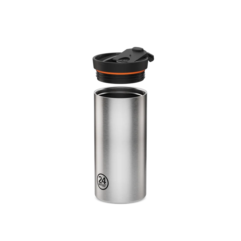Travel Tumbler | Brushed Steel - 600 ml