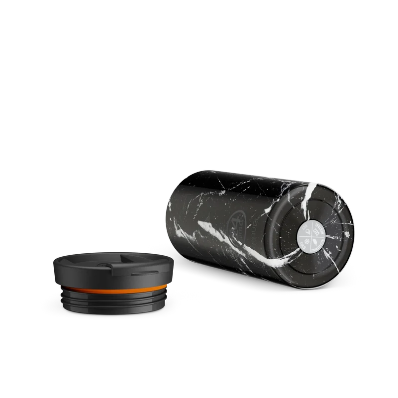 Travel Tumbler | Black Marble - 600 ml