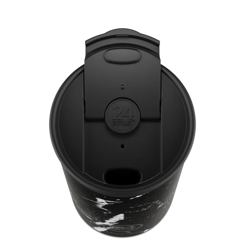 Travel Tumbler | Black Marble - 600 ml