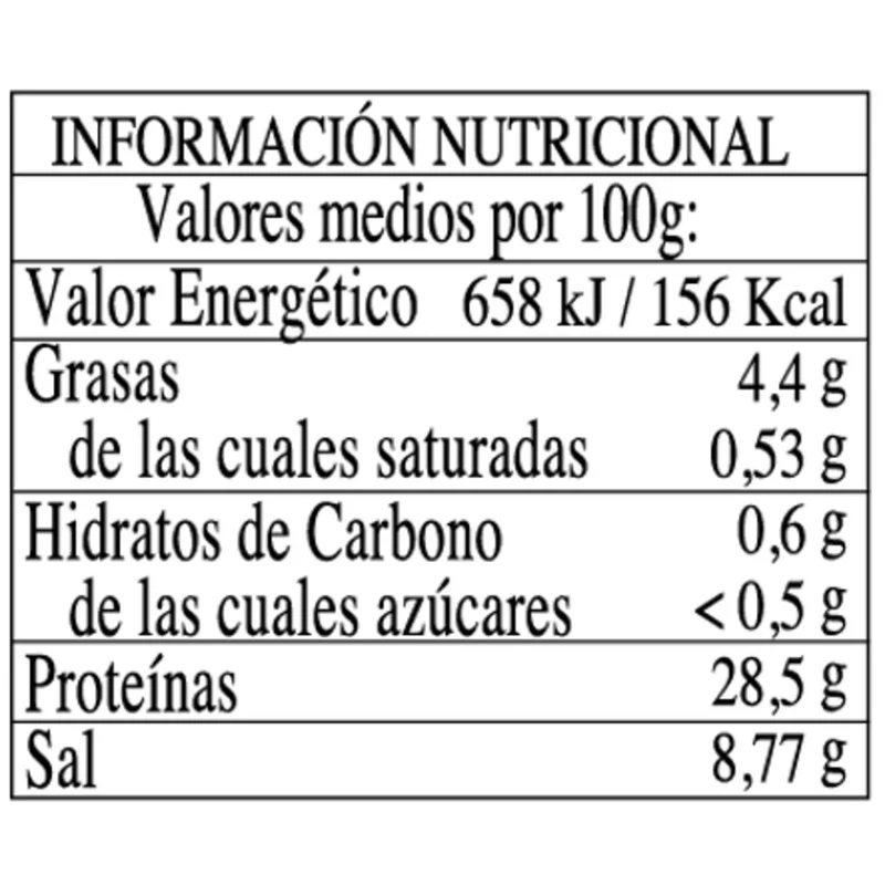 Anchoas de Costera «Doña Tomasa» (12 filetes grandes) 100g