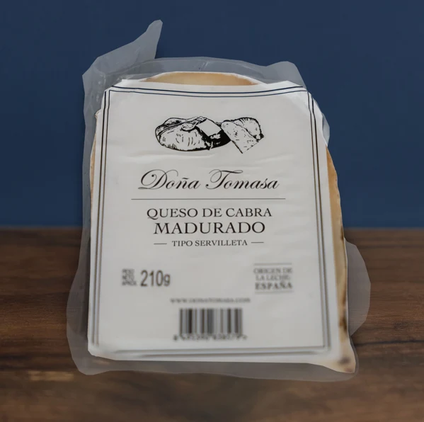 Queso de Cabra Madurado Tipo Servilleta 210g