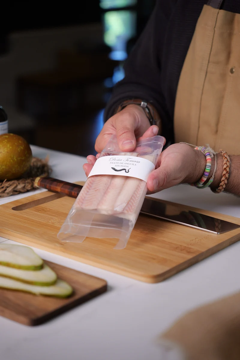 Filetes anguila ahumada 100g
