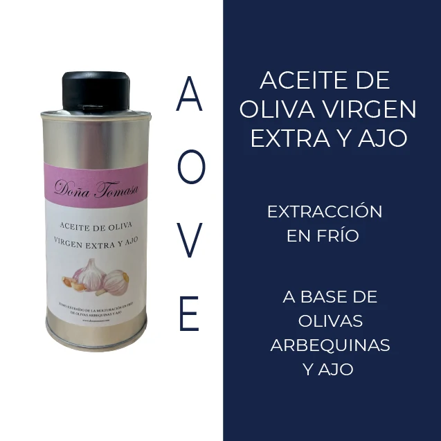 Aceite con ajo (lata 250ml)