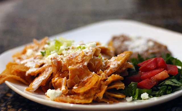 Chilaquiles Rojos