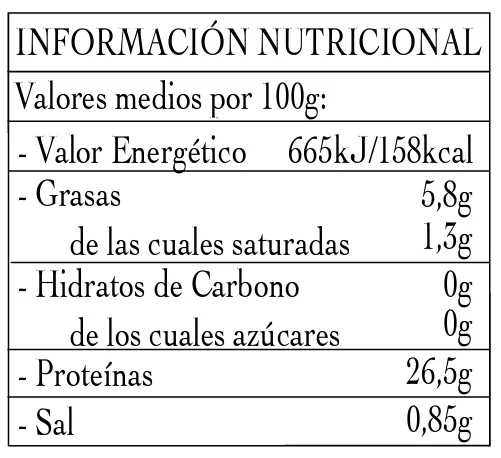 Ventresca Atún Claro en Aceite de Oliva 111g