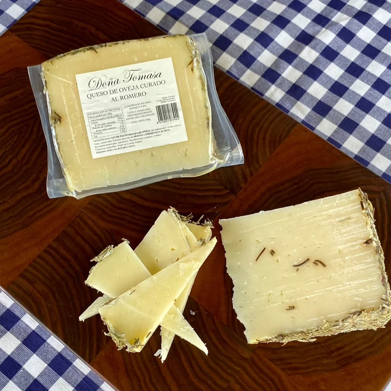 Queso de Oveja Curado con Romero 220g