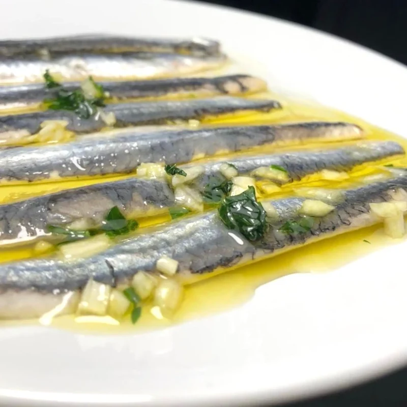 Boquerones de Costera en Aceite de Girasol (10 filetes grandes) 120g