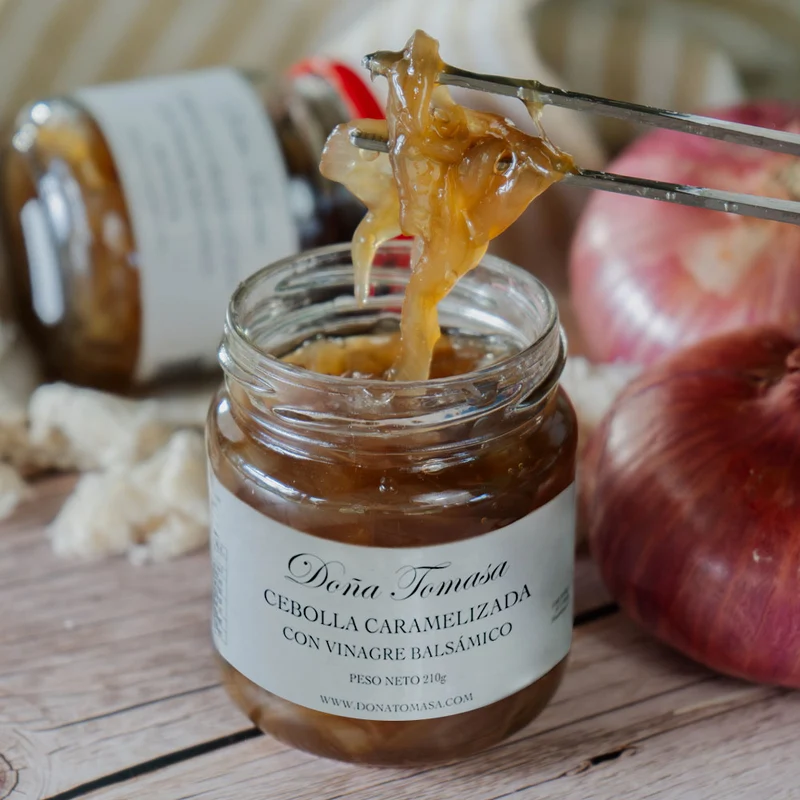Cebolla caramelizada con Vinagre Balsámico 210g