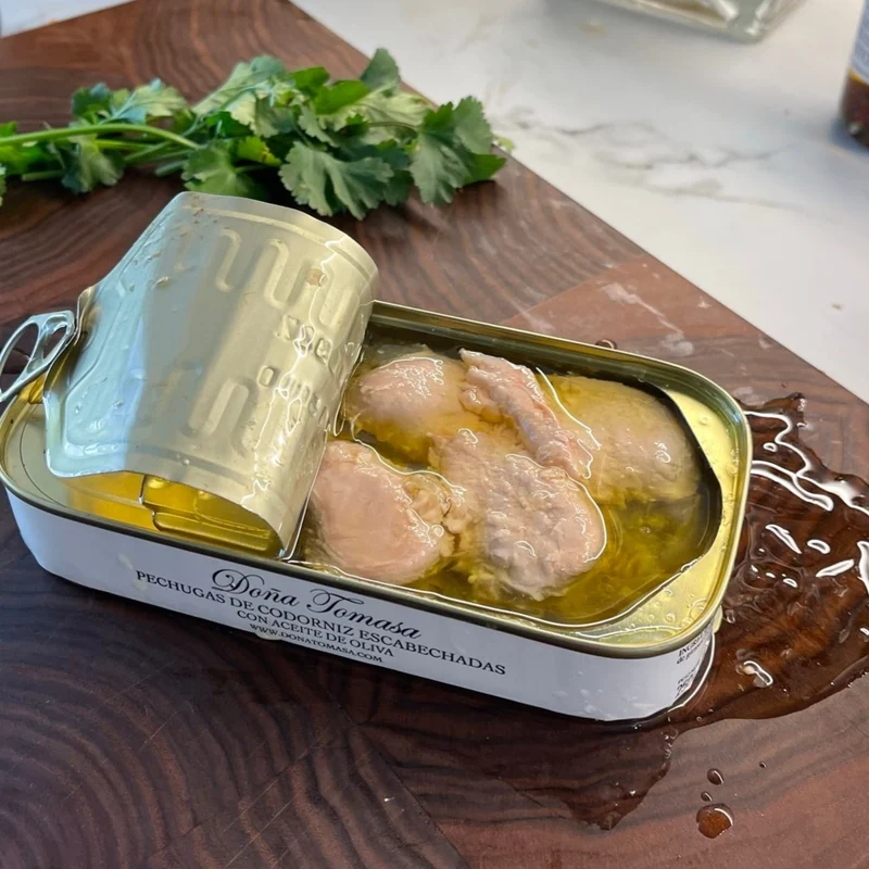 Pechugas de Codorniz Escabechadas 250/850g