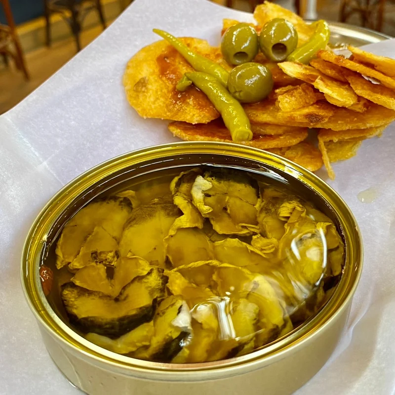 Cocochas de merluza en Aceite de Ajo " Picantonas" 135g