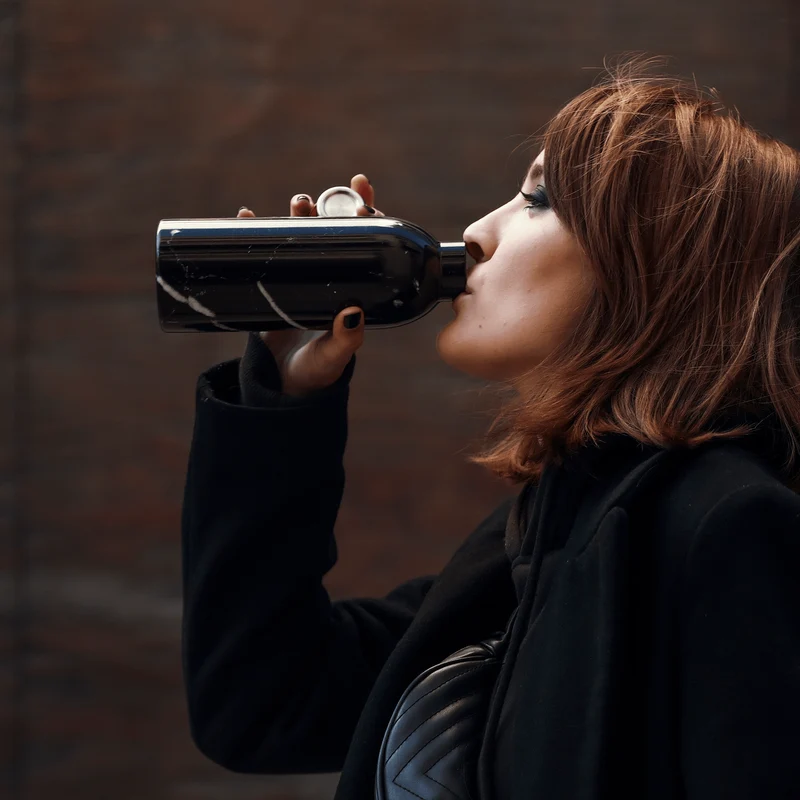 Clima Bottle | Black Marble - 500 ml