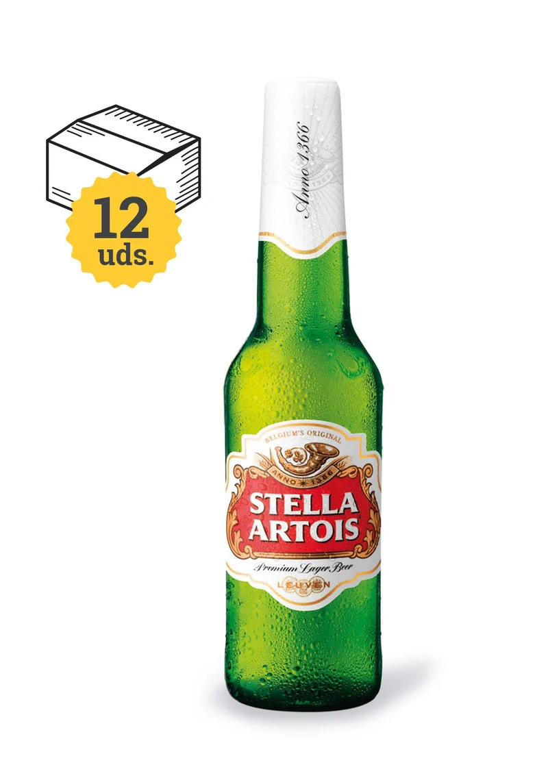 Stella Artois botella 33 cl