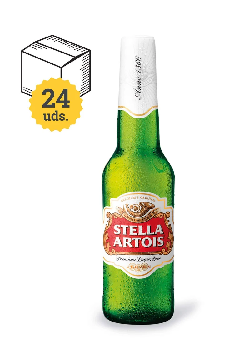 Stella Artois botella 33 cl