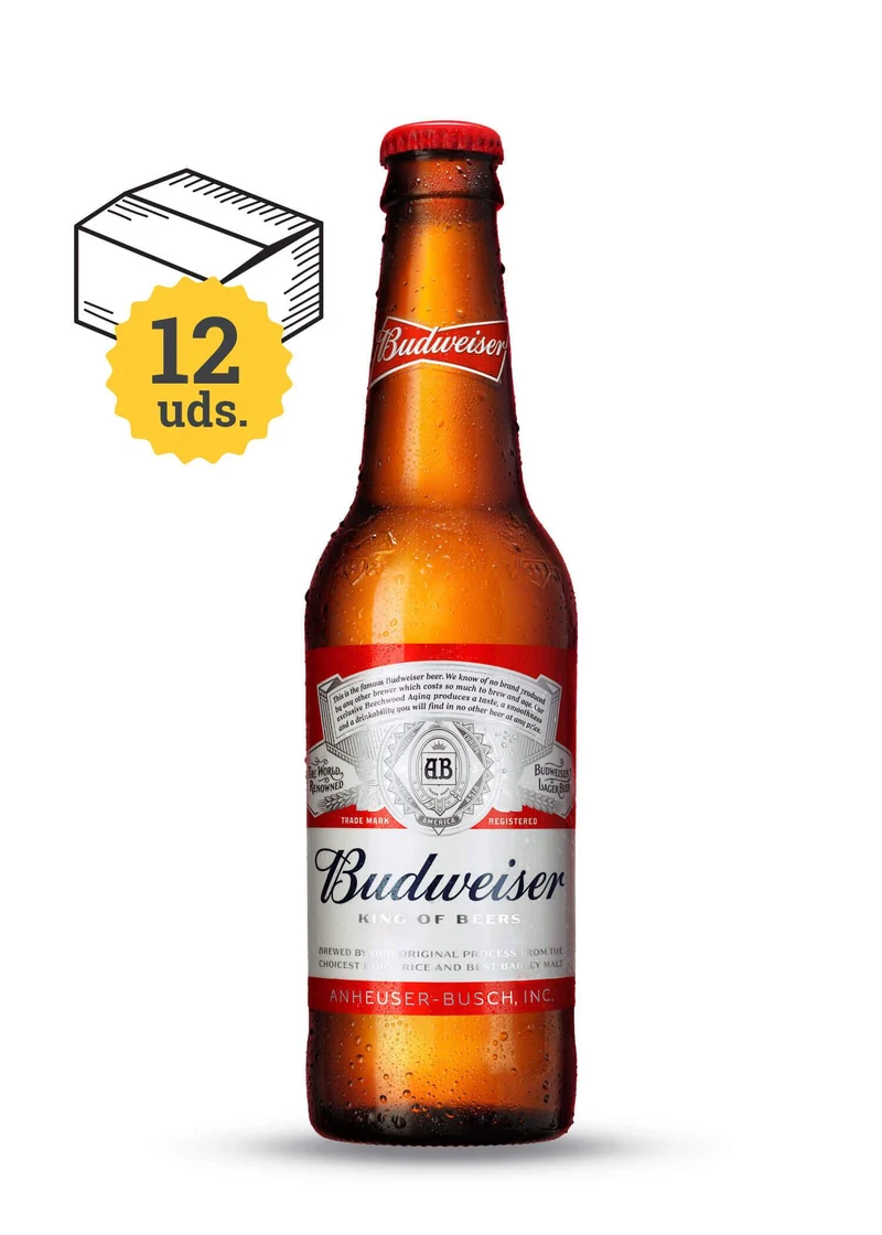 Budweiser, botella 33 cl