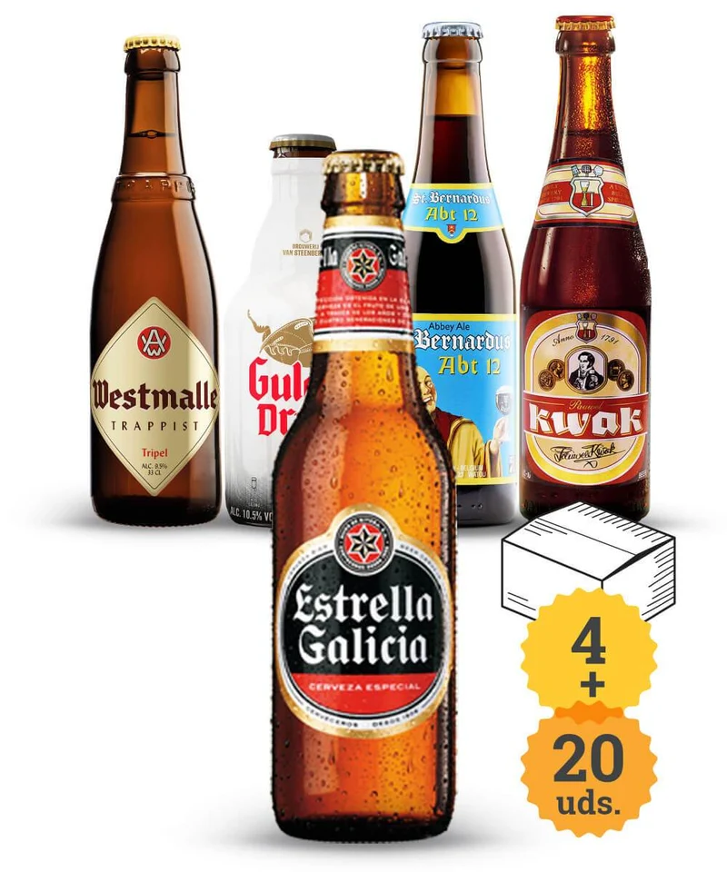 Estrella Galicia + Descubrimientos belgas
