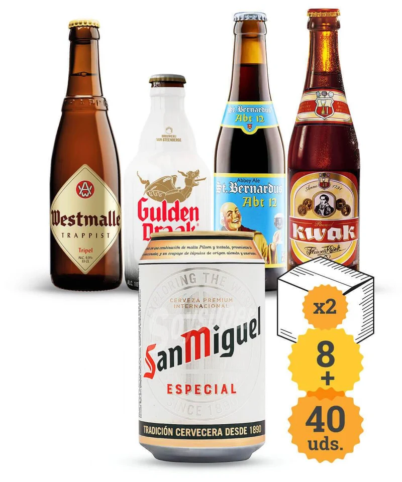 San Miguel + Descubrimientos belgas