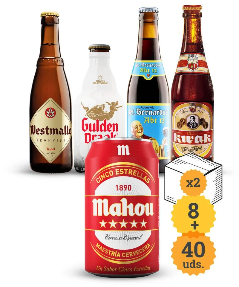 Mahou 5 Estrellas + Descubrimientos belgas