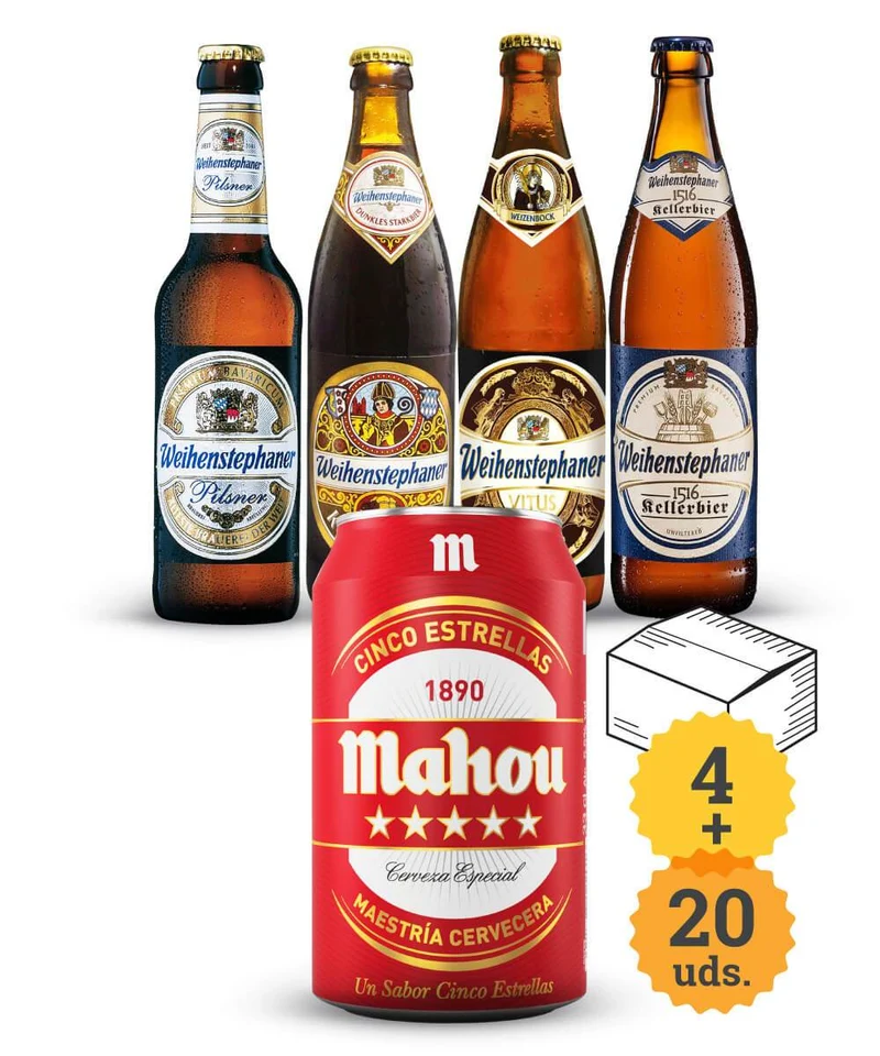 Mahou 5 Estrellas + La cervecera más antigua del mundo