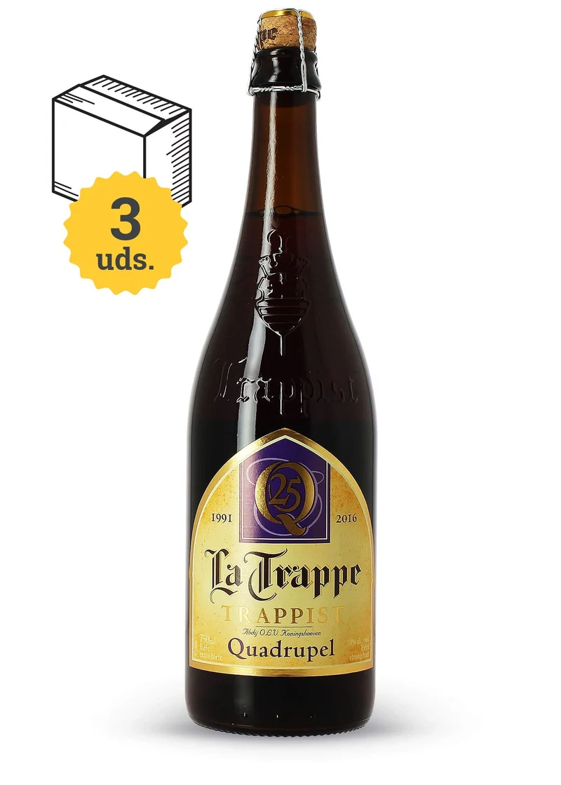 La Trappe Quadrupel (75 cl.) Botella Premium