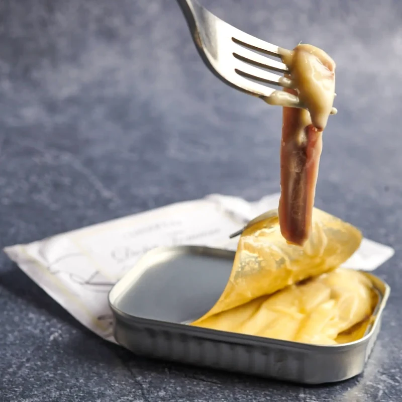 Anchoas de costera con mantequilla (8 filetes medianos) 80g