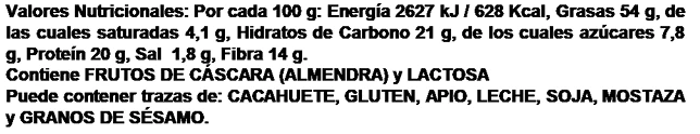 Almendras con sal y vinagre 100g