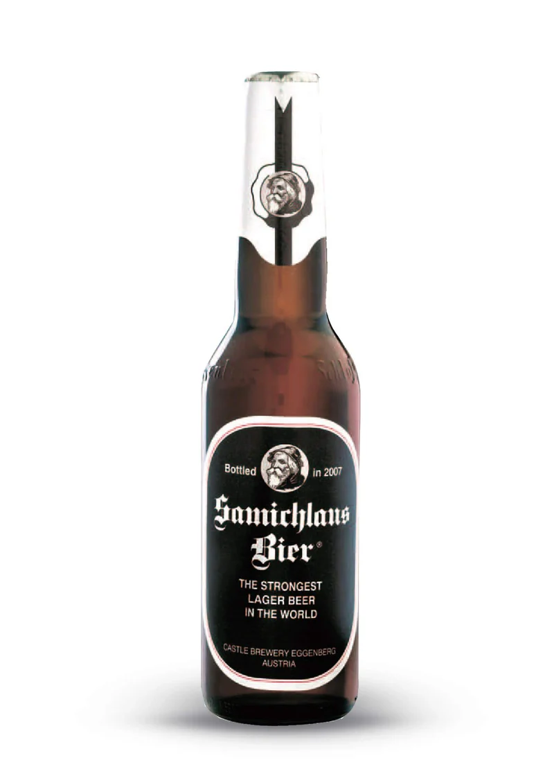 Samichlaus (33 cl.), la lager más fuerte del mundo