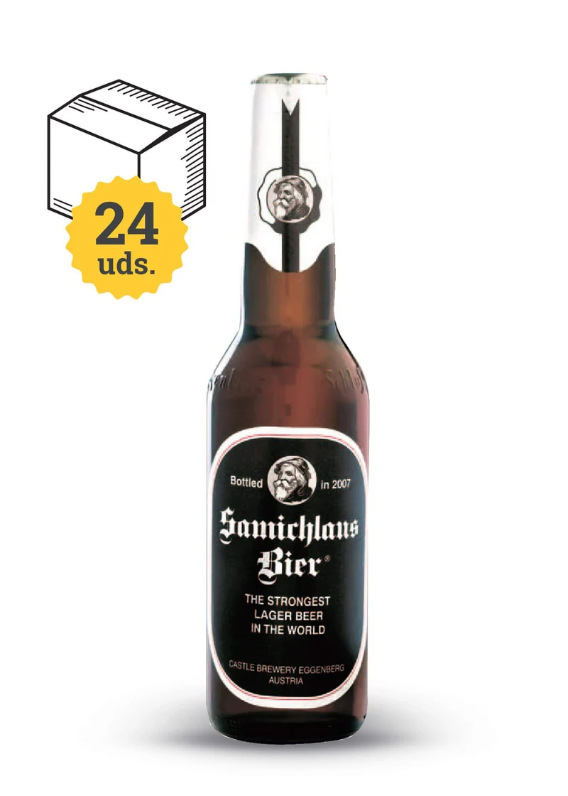 Samichlaus (33 cl.), la lager más fuerte del mundo