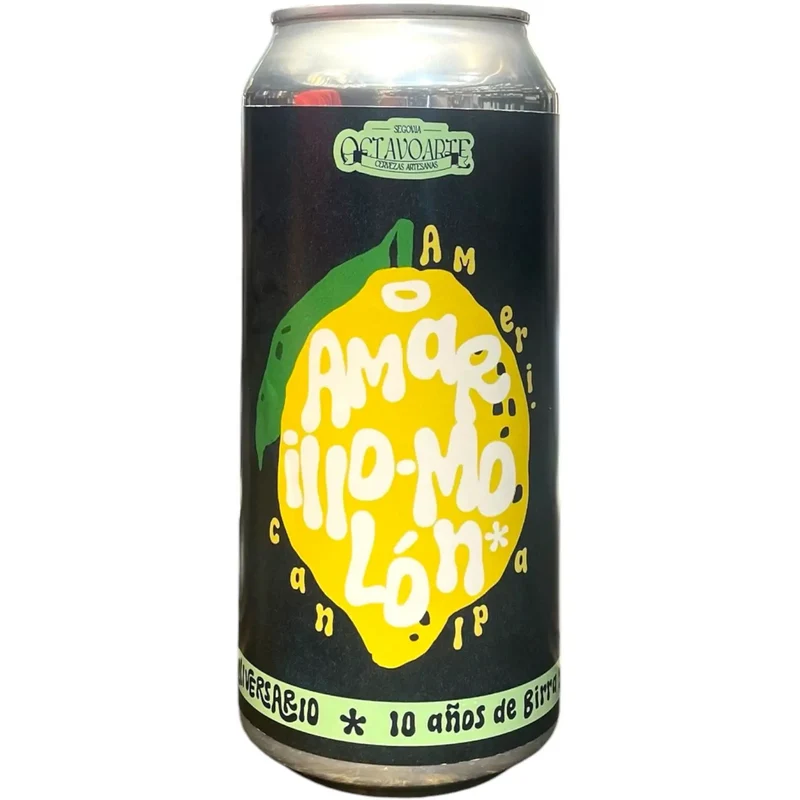 OCTAVO ARTE AMARILLO MOLON AMERICAN IPA 44CL
