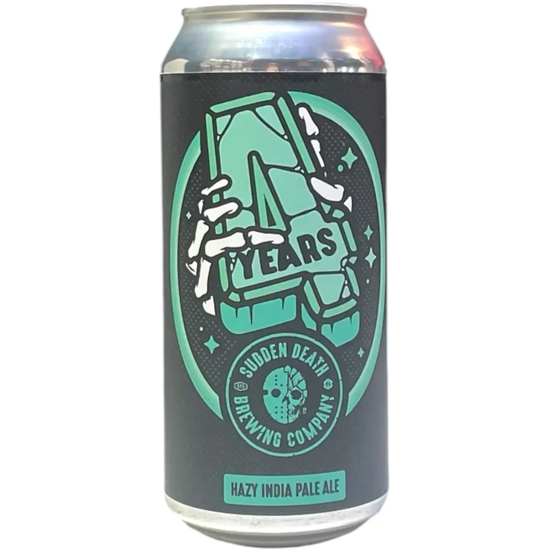 SUDDEN DEATH BREWPUB ANNIVERSARY 4 YEARS HAZY IPA 44CL