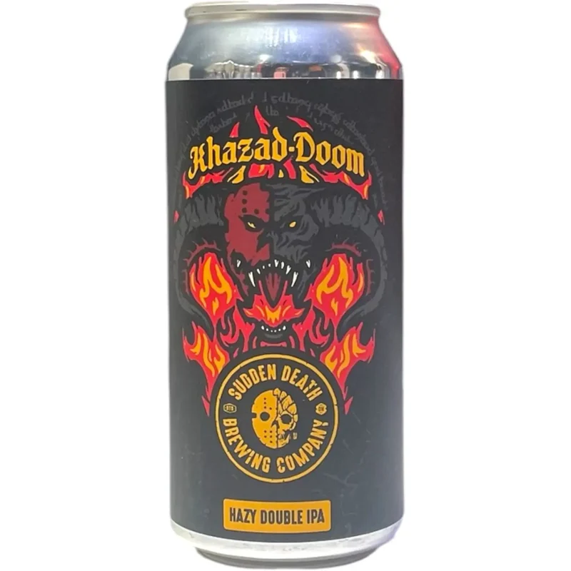 SUDDEN DEATH KHAZAD DOOM HAZY DOUBLE IPA 44CL