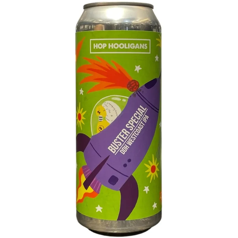 HOP HOOLIGANS BUSTER SPECIAL DDH WEST COAST IPA 50CL