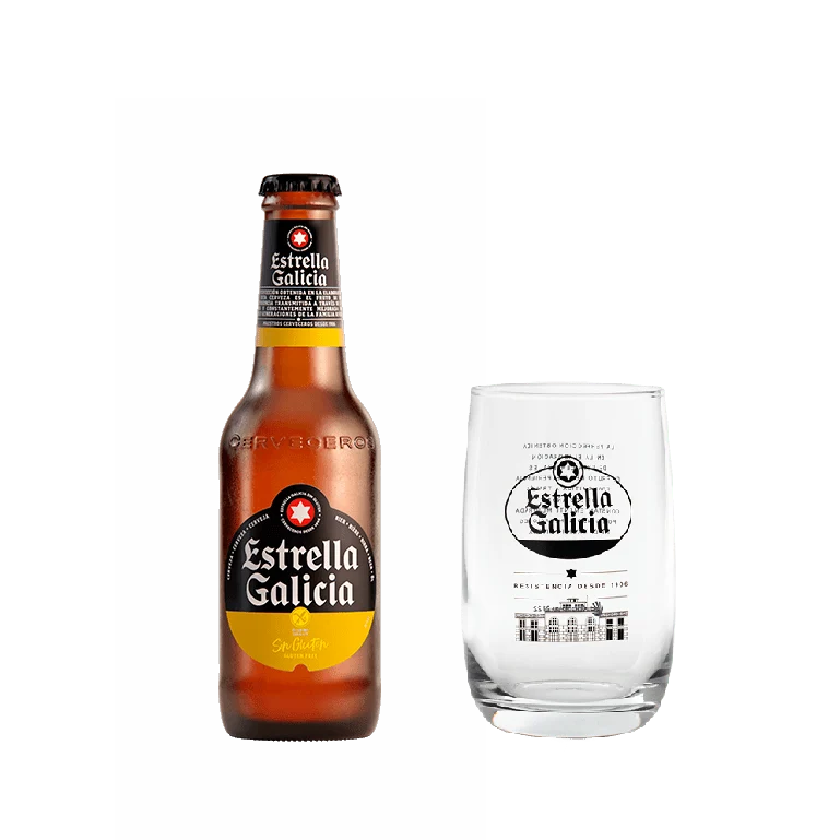 Pack brindis de Estrella Galicia sin gluten