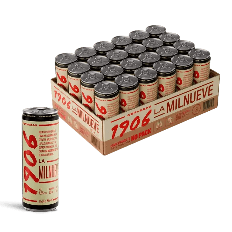 Verano Vintage: Nevera Polarbox Verde + 24 Latas 1906 La Milnueve