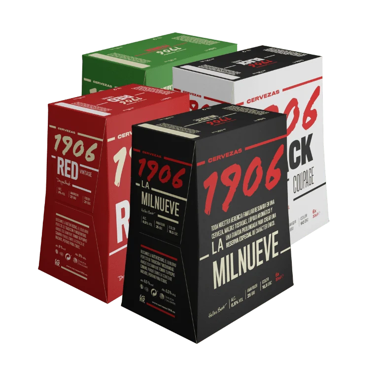 Pack brindis familia cervezas 1906