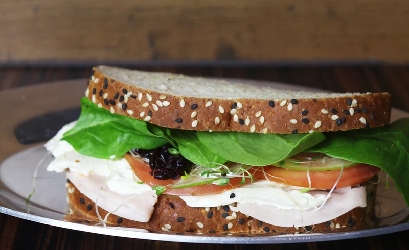 Sandwich de Jamón de Pavo